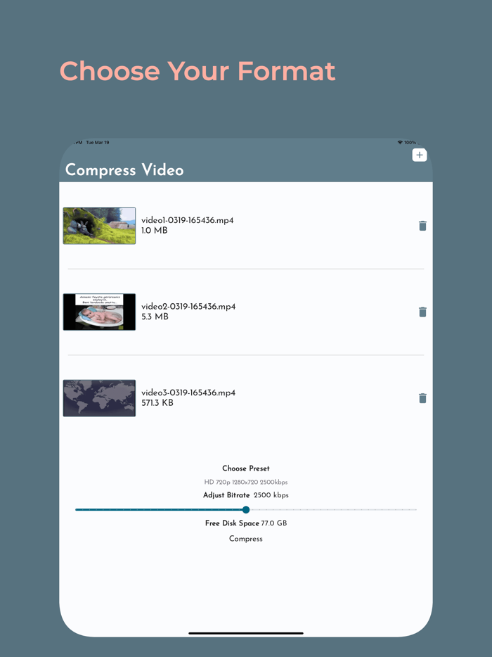 Just a Simple Video Compressor