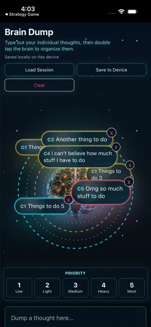 TODO Brain Dump screenshot 3