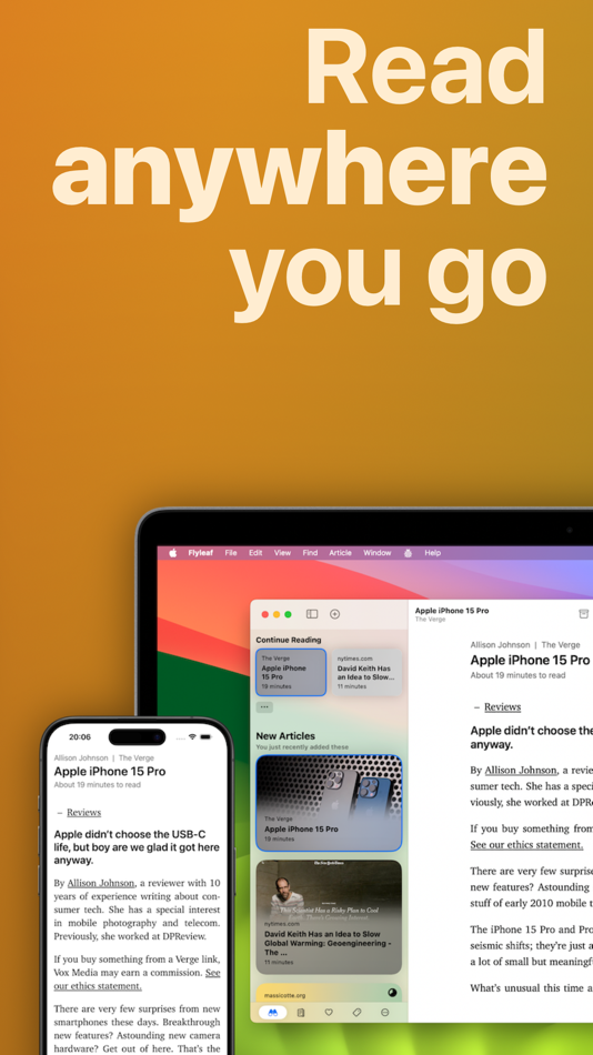 #7. Flyleaf: Read Later (macOS) 由: Maximilian Melzer