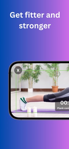 AI Plank Timer Home Workout Screenshot 1 of 5
