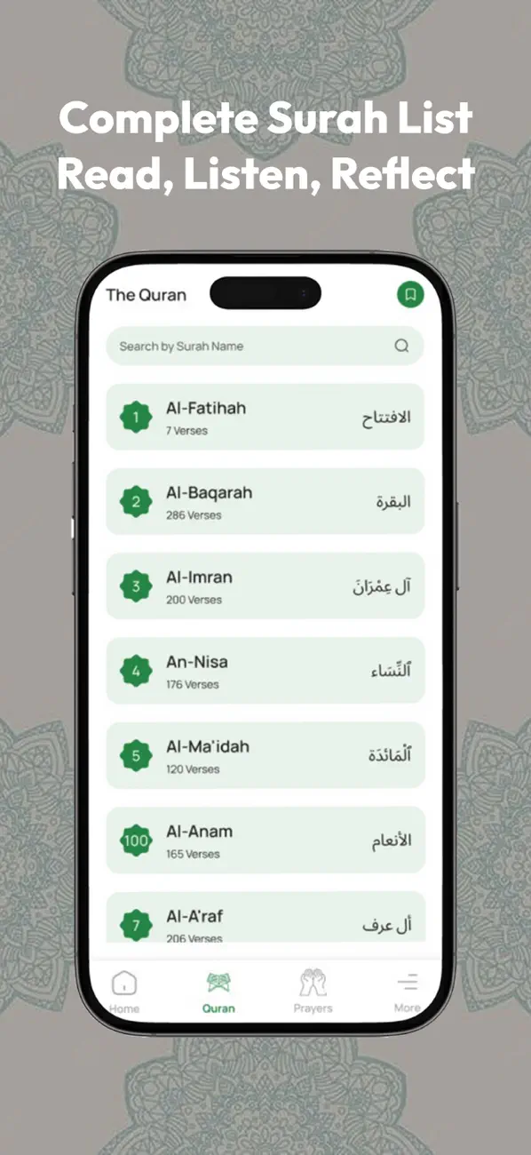 #4. Quran First (iOS) Podle: Sabir Ali