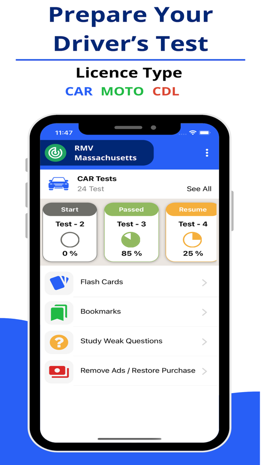 #1. MA RMV Permit Test (iOS) 由: Altaf Mogal