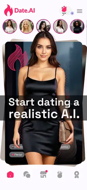 Interactive Girlfriend Date.AI screenshot 1