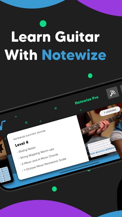 Notewize: Guitar Lessons