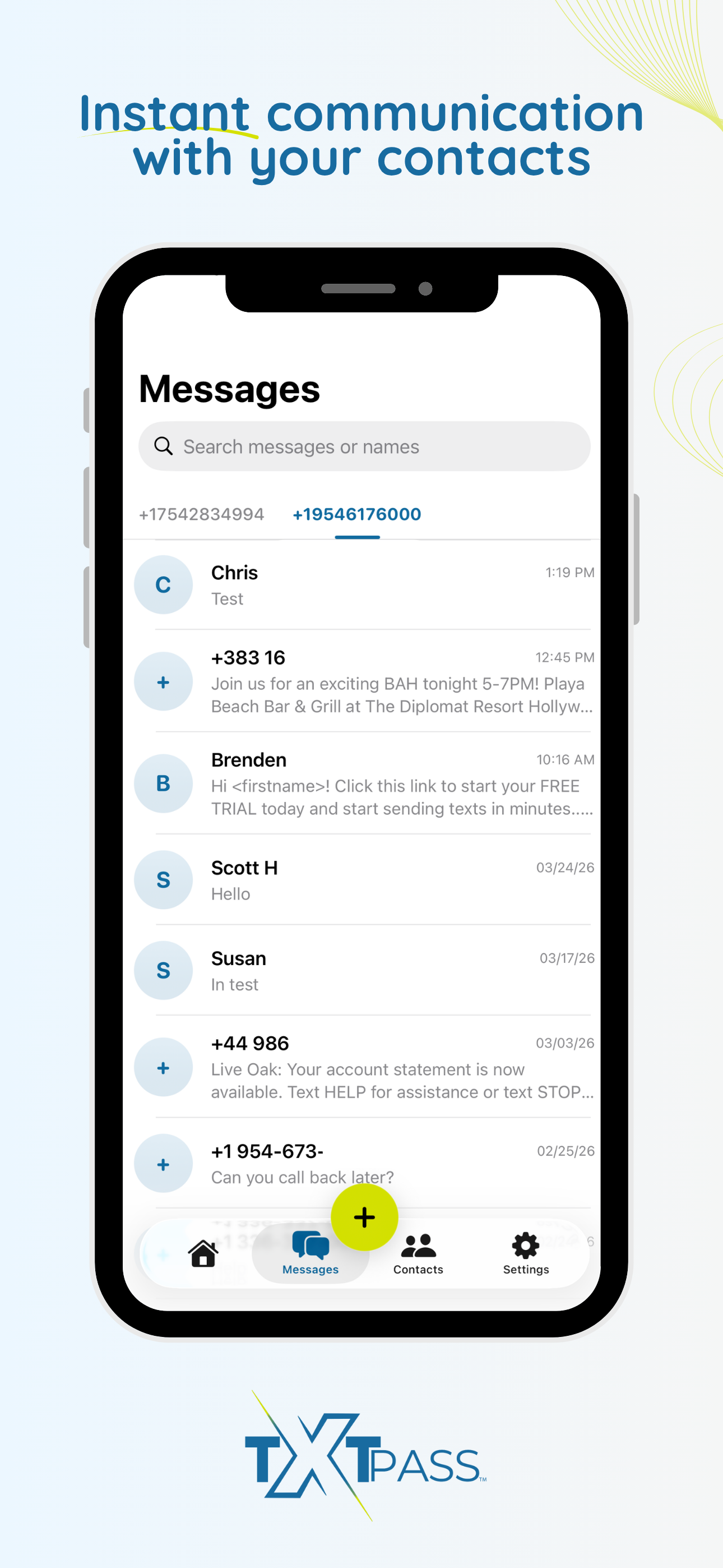 TXTPass: Business SMS