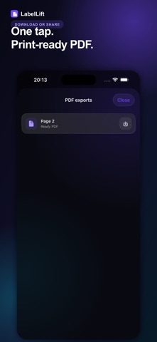 LabelLift screenshot 3