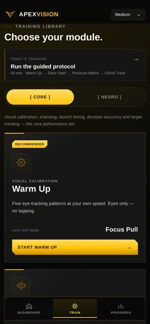 ApexVision Trainer screenshot 2