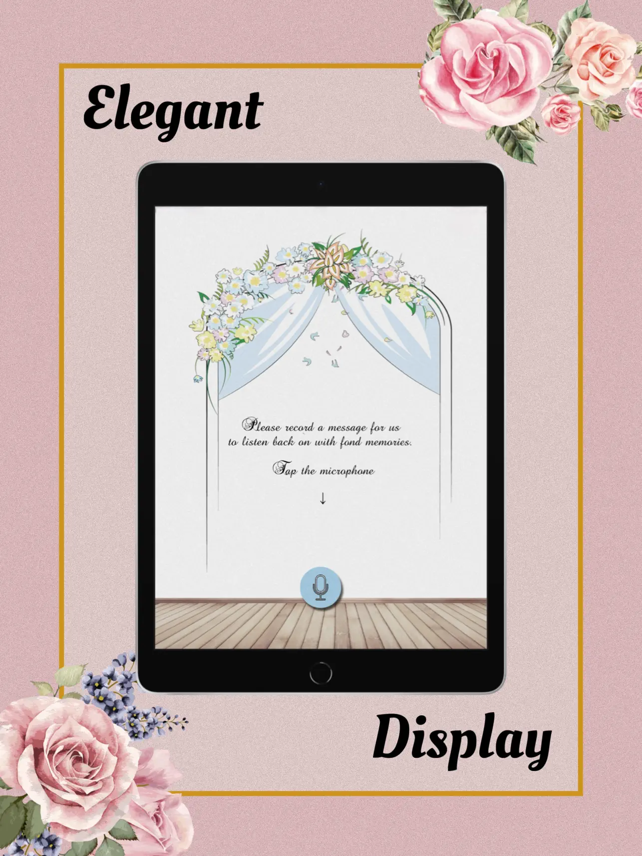 Screenshot #4 pour Audio Guestbook - Wedding app