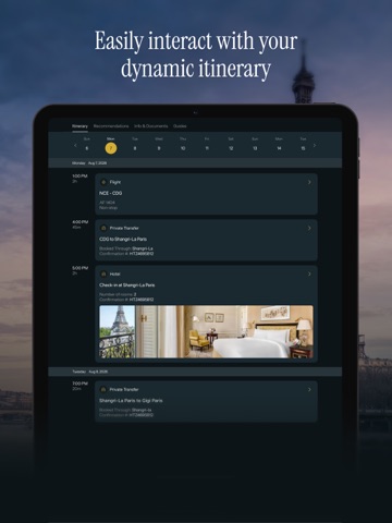 Live Luxe Travel iPad screenshot