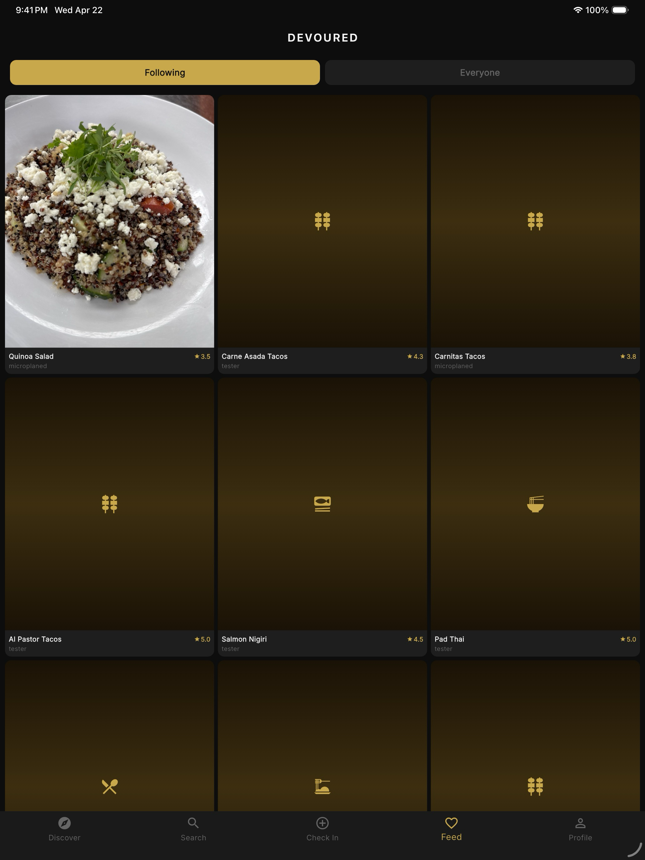 Devoured - Rate Dishes screenshot 11