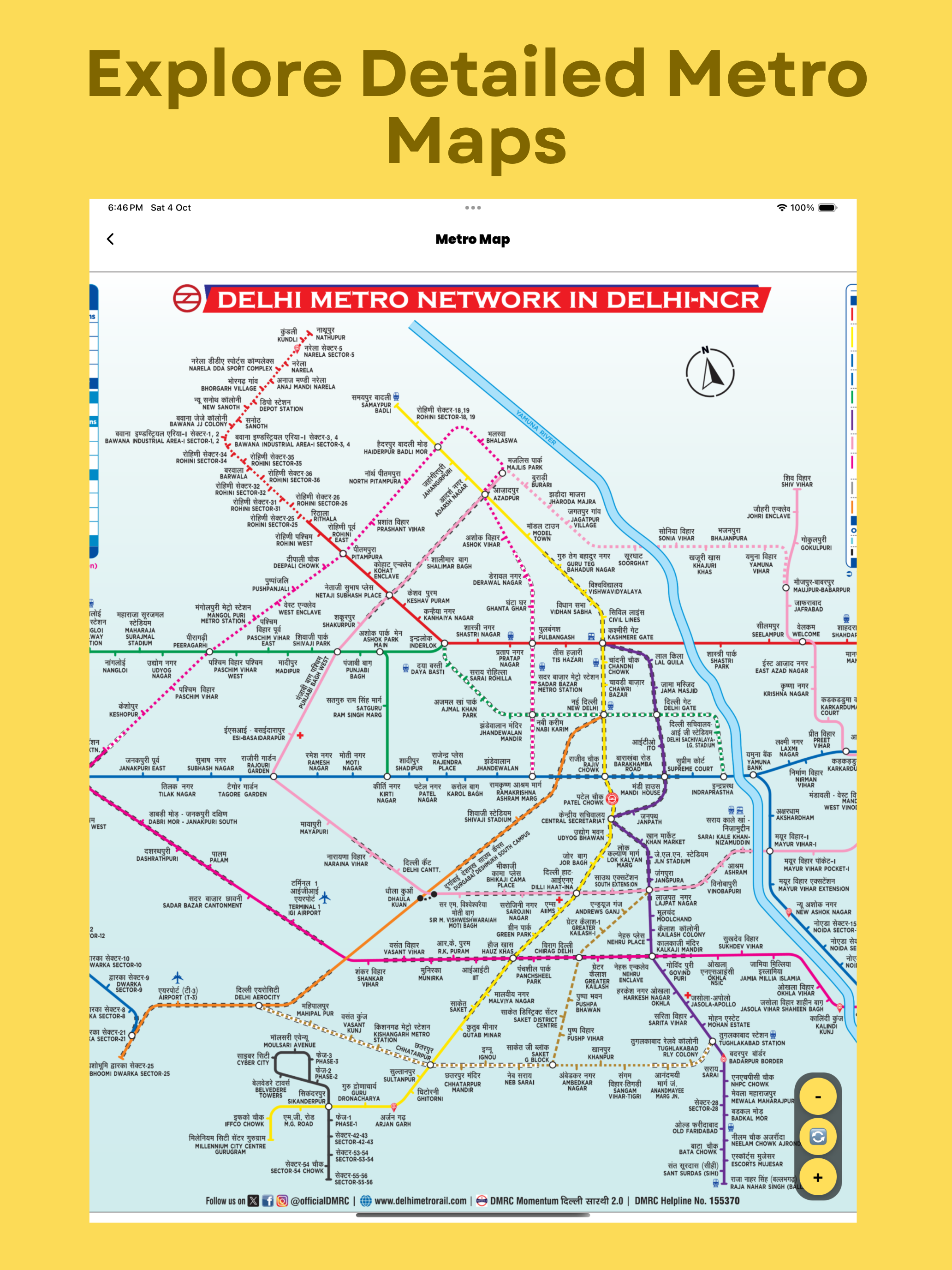 Metro Map Route: Metro Alert