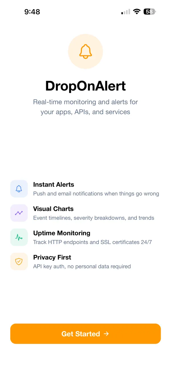 #1. DropOnAlert (iOS) De: Amir Moradabadi