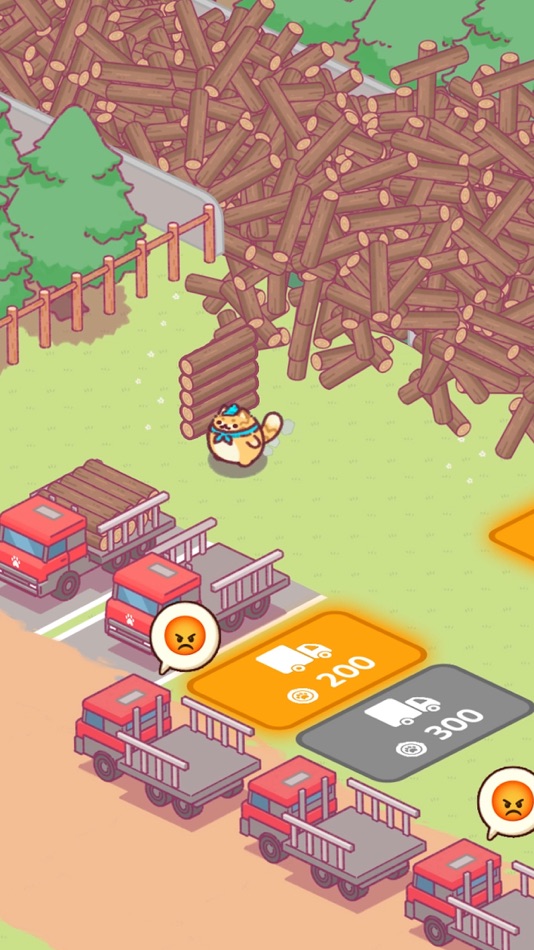 #1. Idle Lumbercat - Wood Games (iOS) 来自: treeplla Inc.