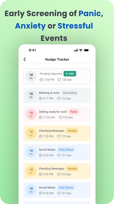 Stress Monitor | Watch App Screenshot
