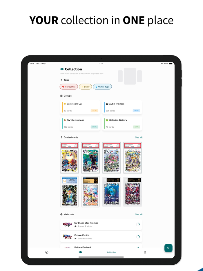 TCG MasterDex - Track cards