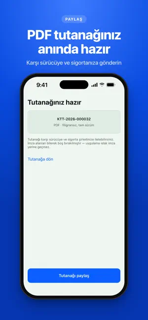 Kolay Kaza Tutanağı screenshot 4