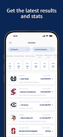San Jose State Spartans iPhone screenshot
