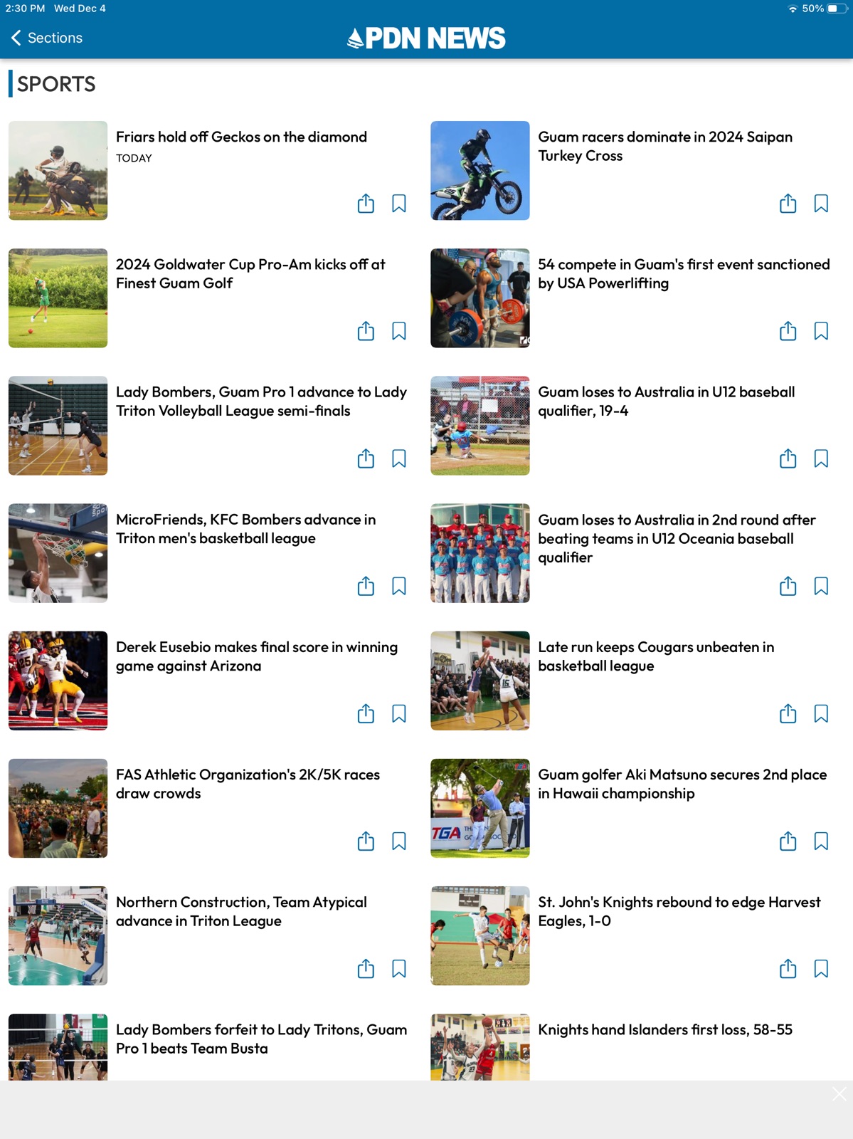 Pacific Daily News ipad screenshot 3