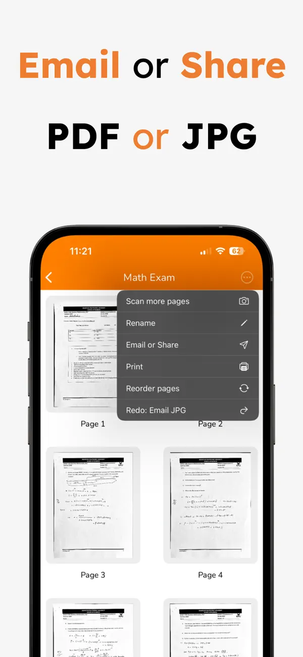 Screenshot #3 pour Scan To PDF - Mini Scanner App