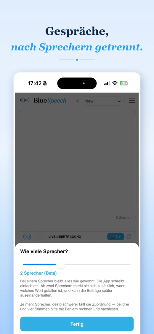 BlueSpeech screenshot 3