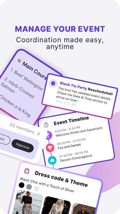 Permeet: Private Party Planner Screenshot