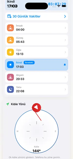 Ezan Vakti ve Kıble screenshot 3