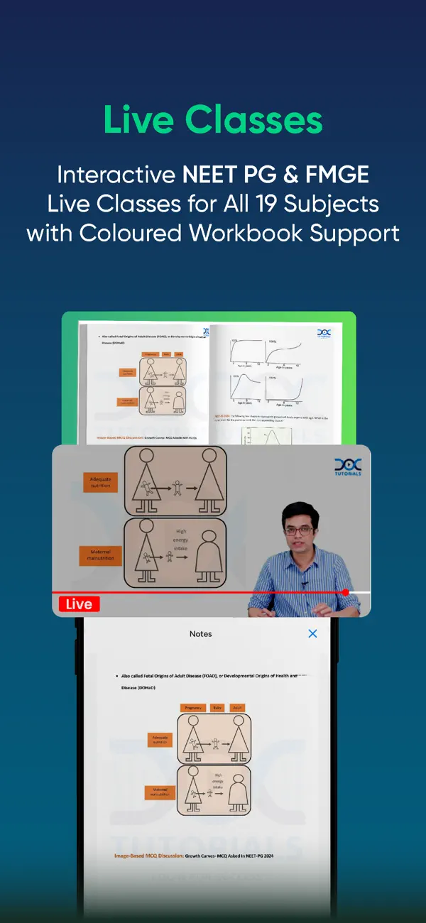 Screenshot #1 pour DocTutorials-NEET PG, SS, FMGE
