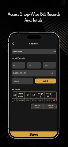 JewarBill - Invoice System screenshot