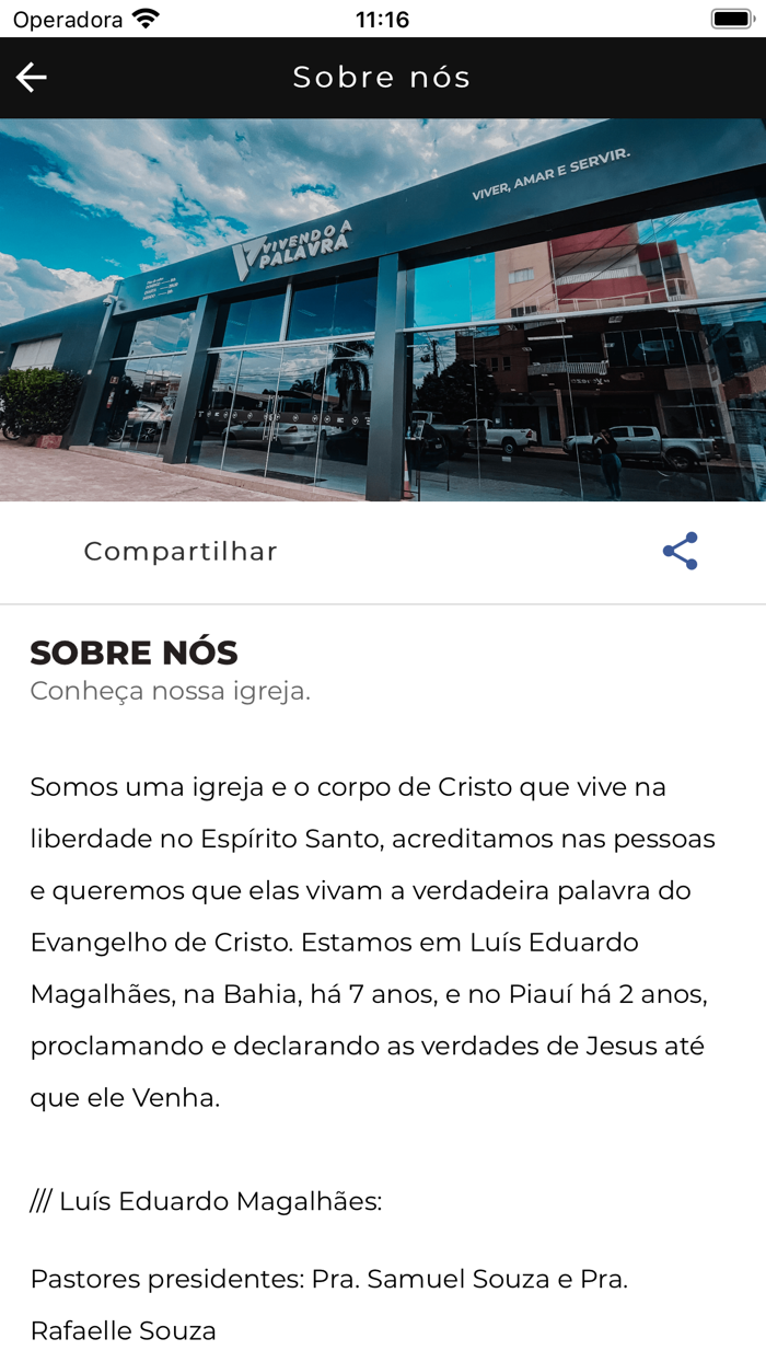 Igreja Vivendo a Palavra