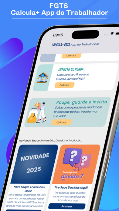 FGTS | App do Trabalhador 2025 Screenshot