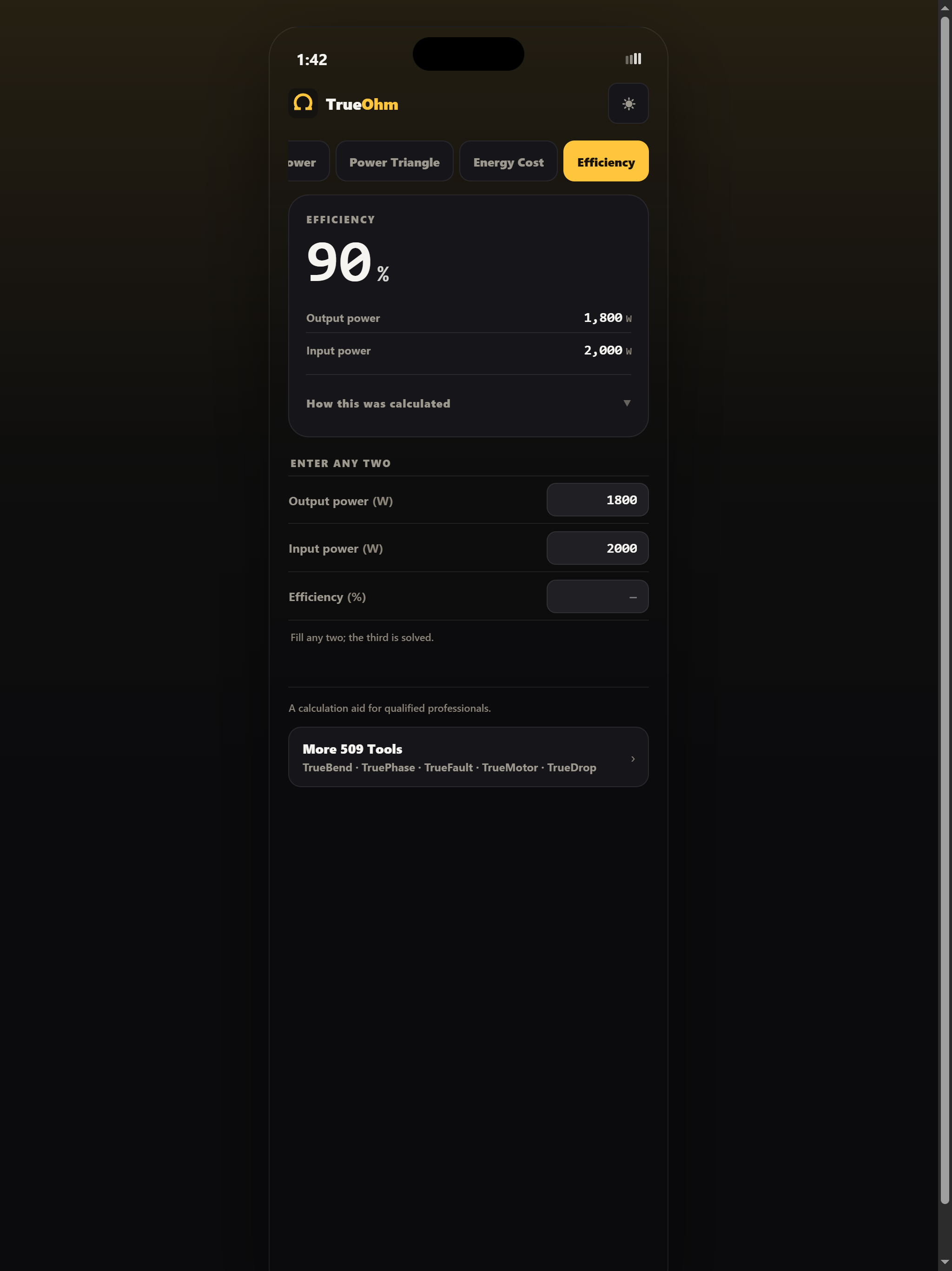 TrueOhm screenshot 10