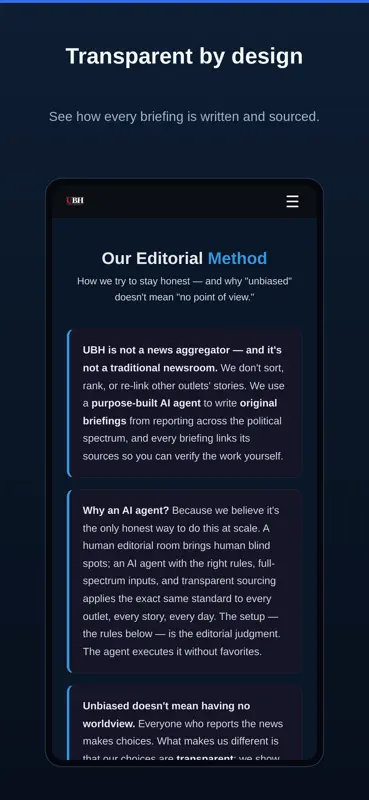 Unbiased Headlines screenshot 6 of 7