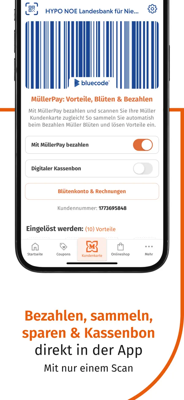 Müller iPhone App Screenshot 4 – Shopping