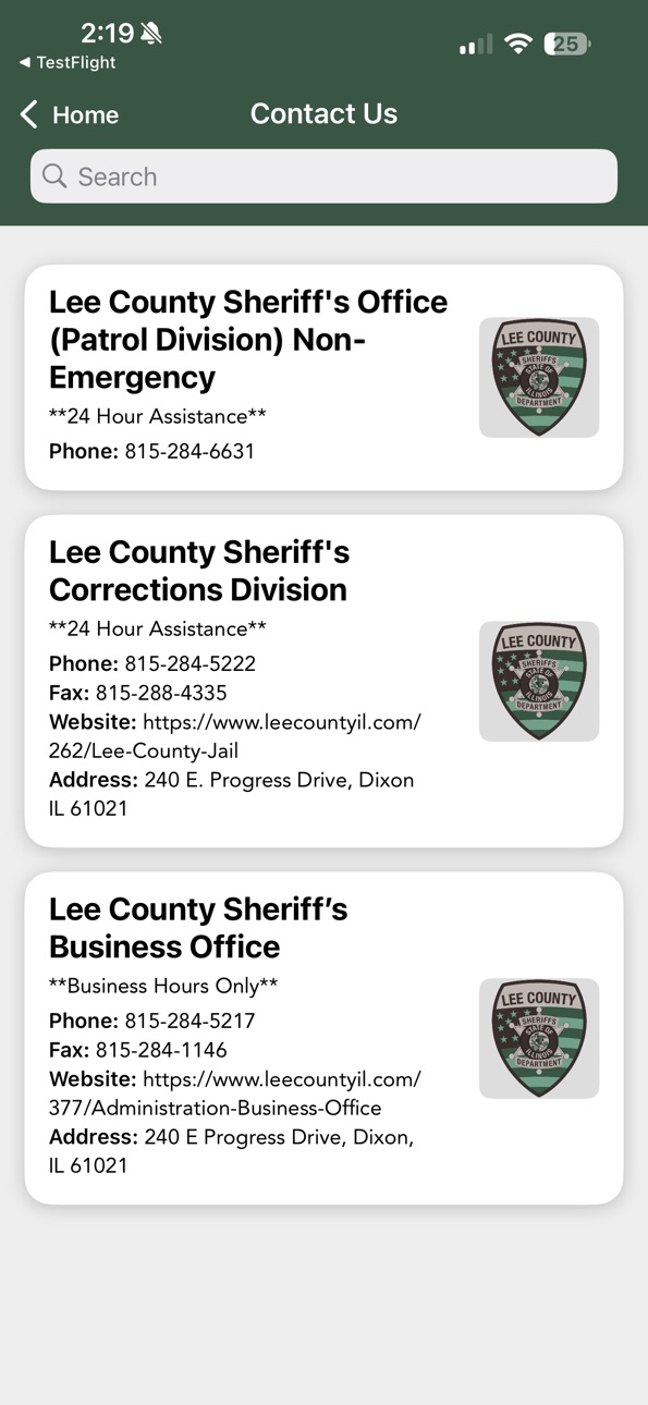 iPhone screenshot