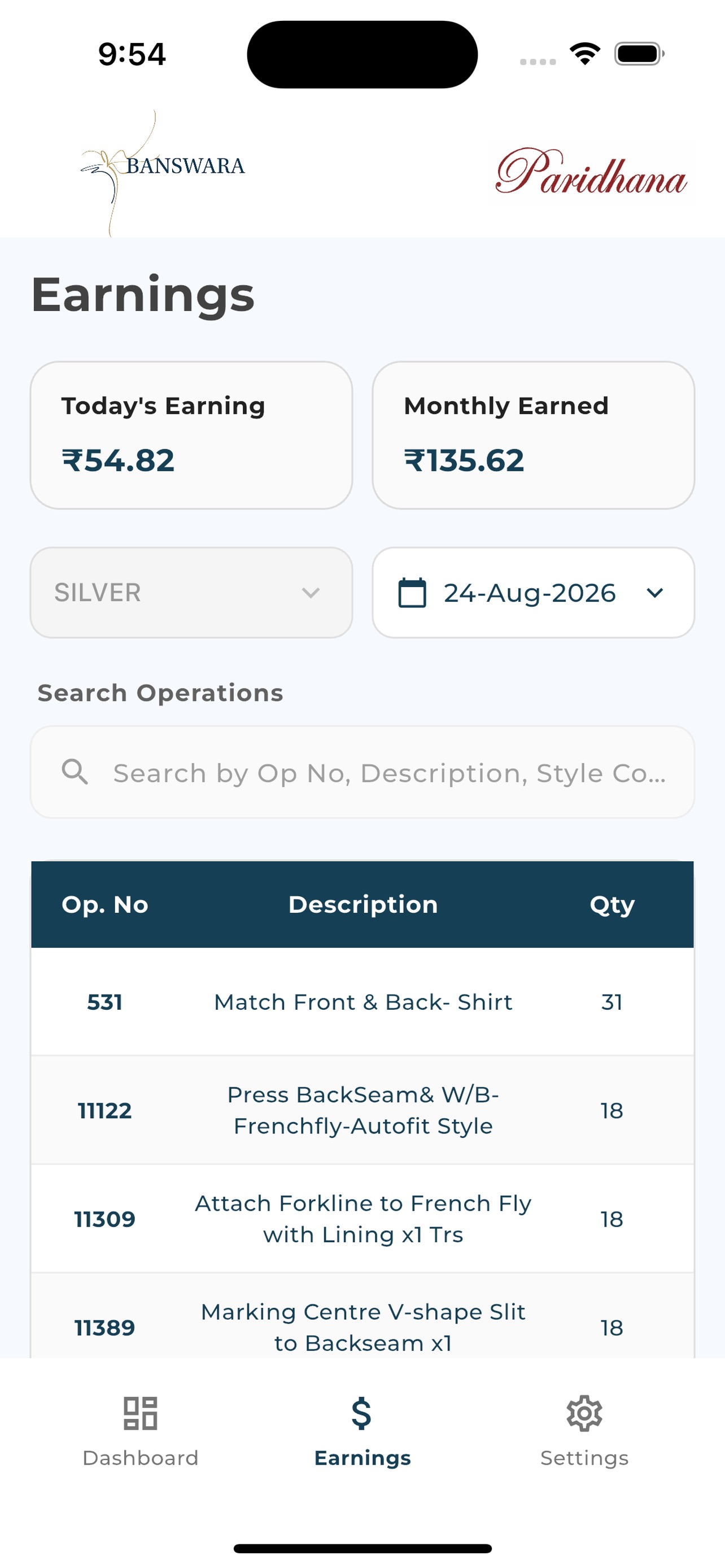 Screenshot 1 of Paridhana