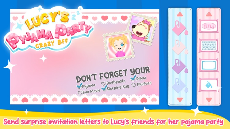 Lucy's Pajama Party: Sleepover