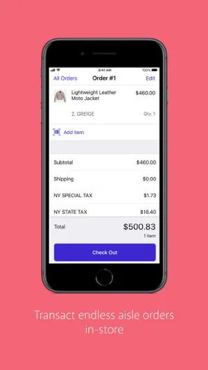 Tulip Point of Sale screenshot 2