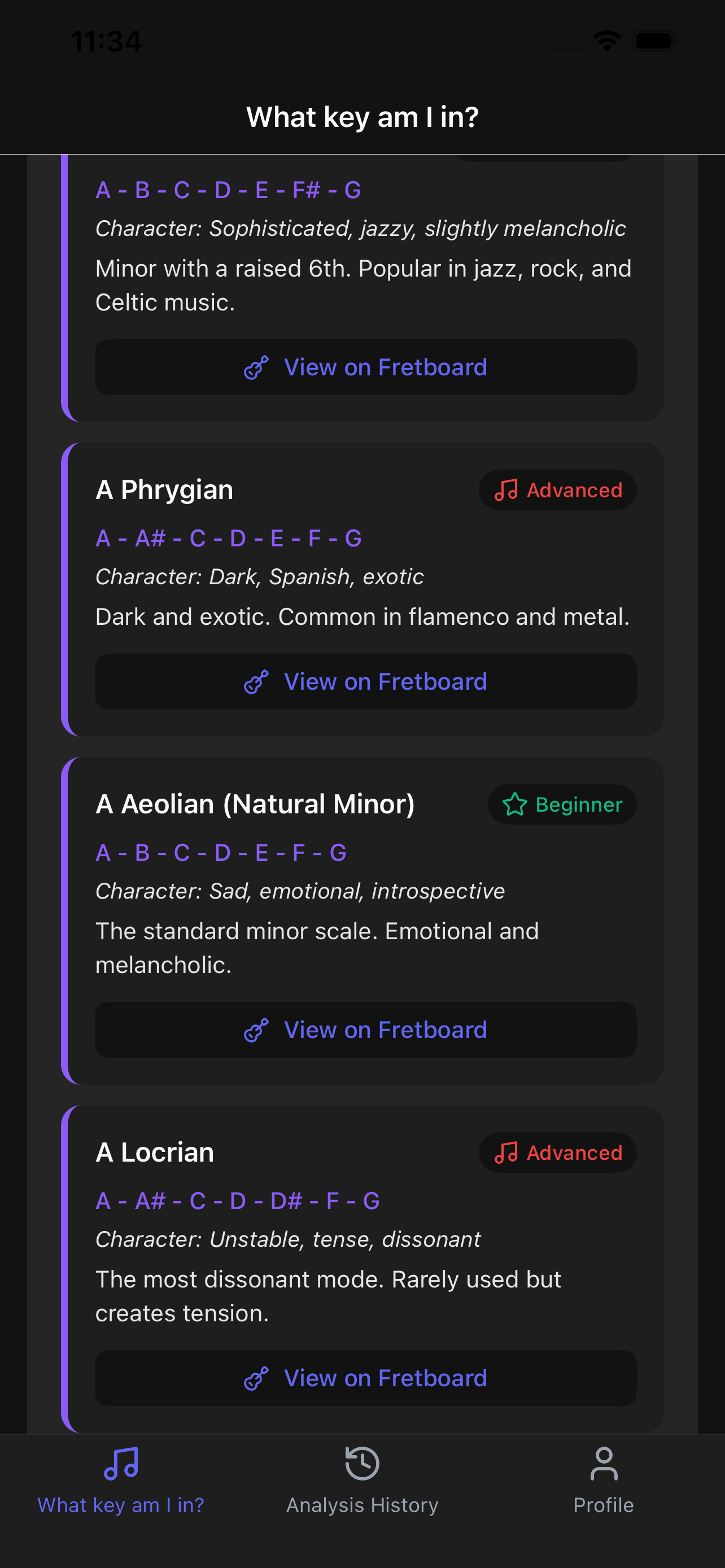 JamKey: Key & BPM Finder screenshot 10