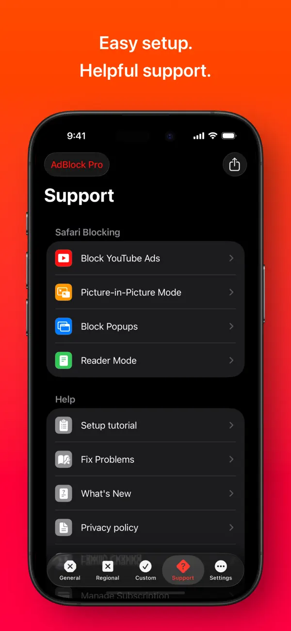 #5. AdBlock Pro for Safari (iOS) Door: Crypto Inc.