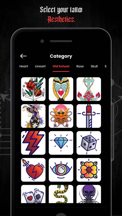 AI Tattoo Ink Design Screenshot