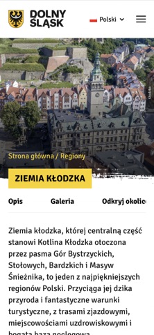 Dolny Śląsk Travel App screenshot