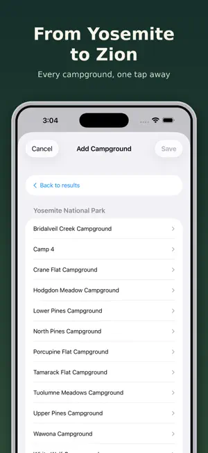 CampRadar – Campsite Finder screenshot 2