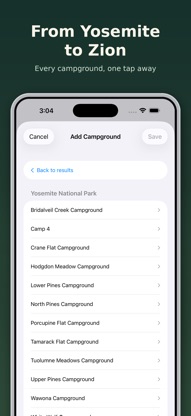 CampRadar – Campsite Finder screenshot 2