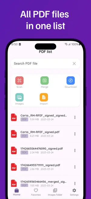 PDF editor, sign, fill screenshot 1