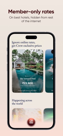 CREW - Your Travel Concierge iPhone screenshot 3