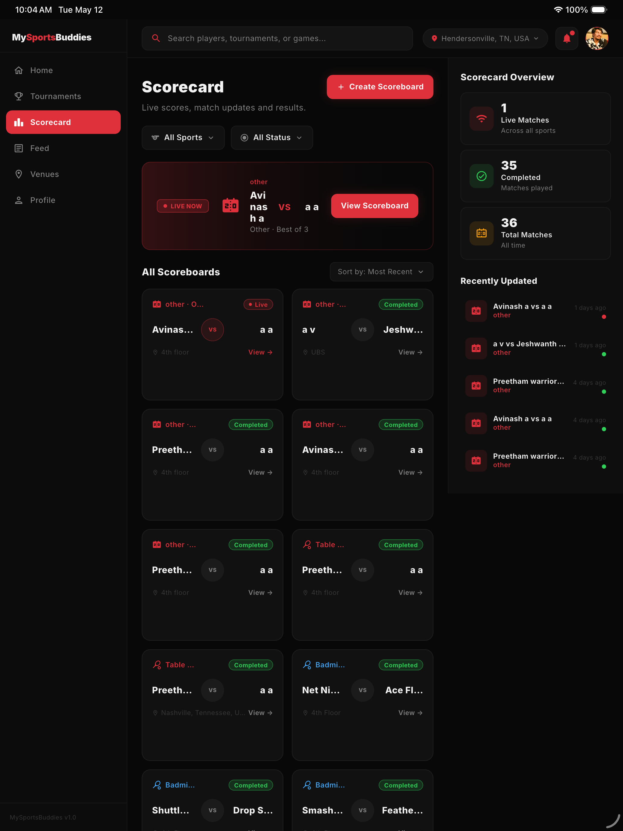 Mysportsbuddies screenshot 15