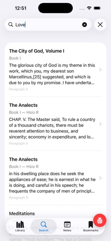 The Philosopher’s Library iPhone screenshot