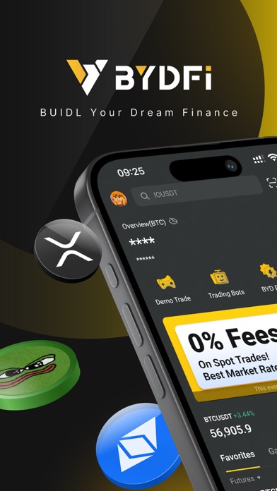 BYDFi: Buy BTC, ETH & DOGE Screenshot