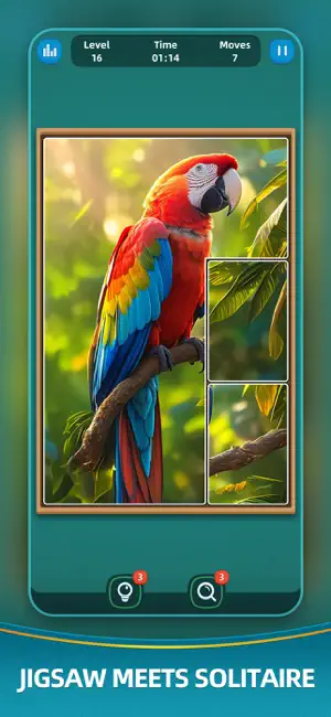 Jigtile: Jigsaw Card Puzzle screenshot 1