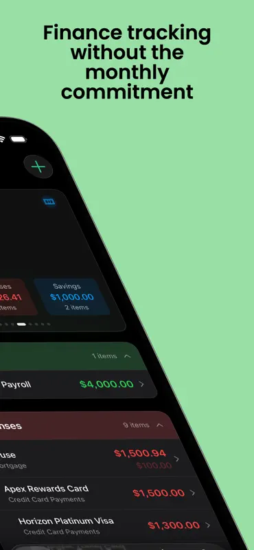 Cash Flow Monthly: Budget screenshot 2 of 6